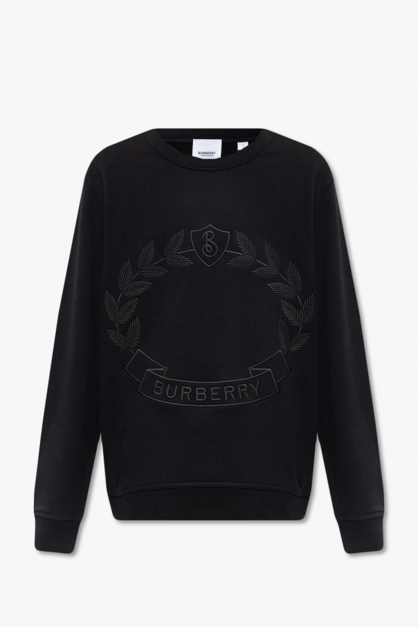 BURBERRY TB REVERSIBLE BELT Black Bram sweatshirt with logo Burberry SchaferandweinerShops Bulgaria